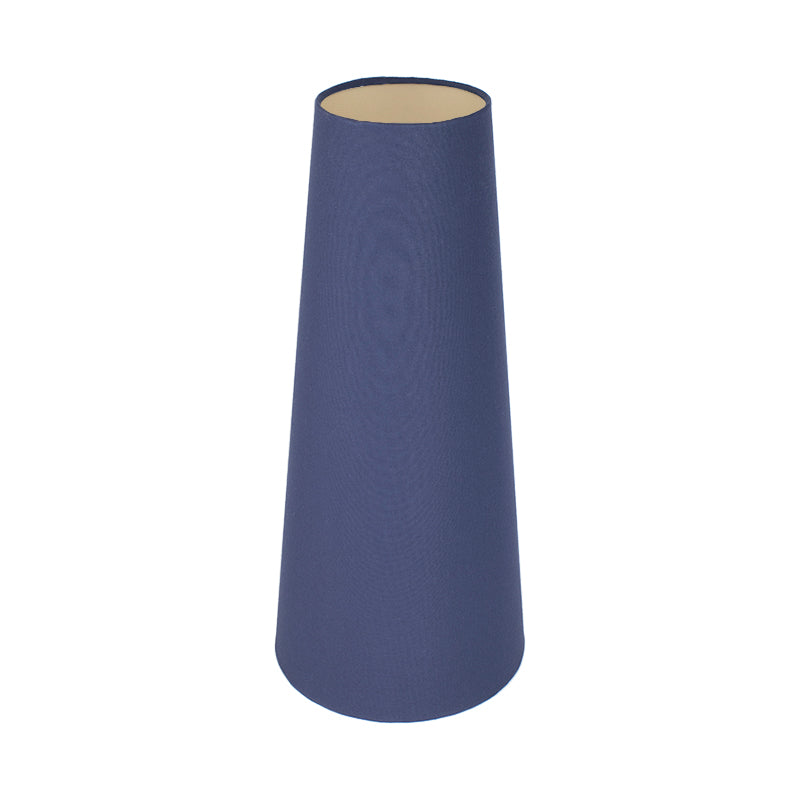 Bright Navy Blue Tall Tapered Lampshade