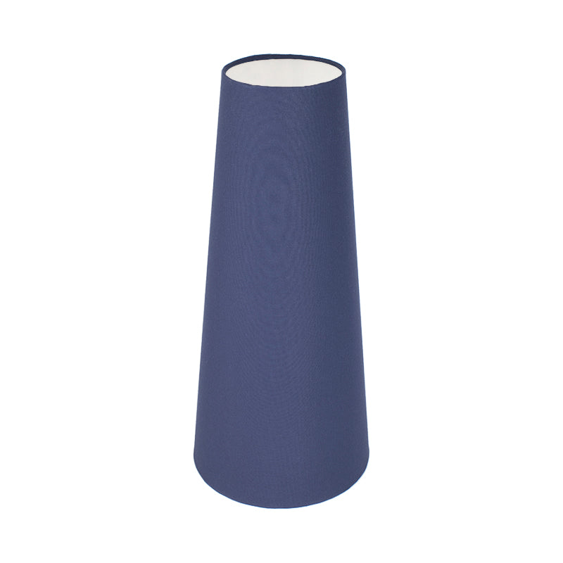 Bright Navy Blue Tall Tapered Lampshade