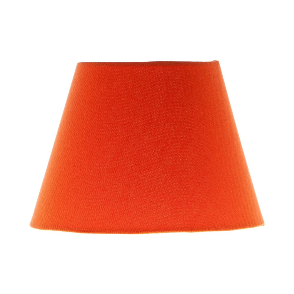 Bright Orange Empire Lampshade