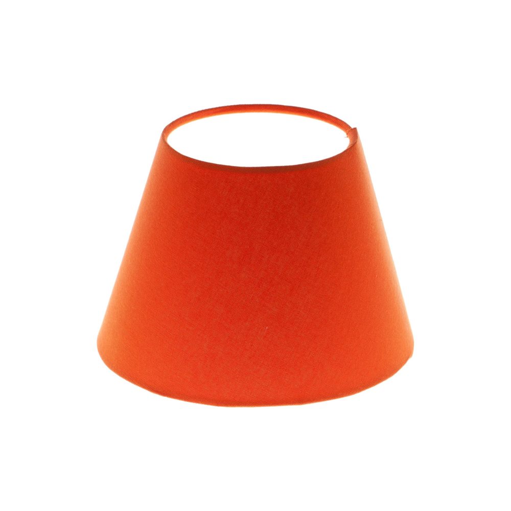 Bright Orange Empire Lampshade