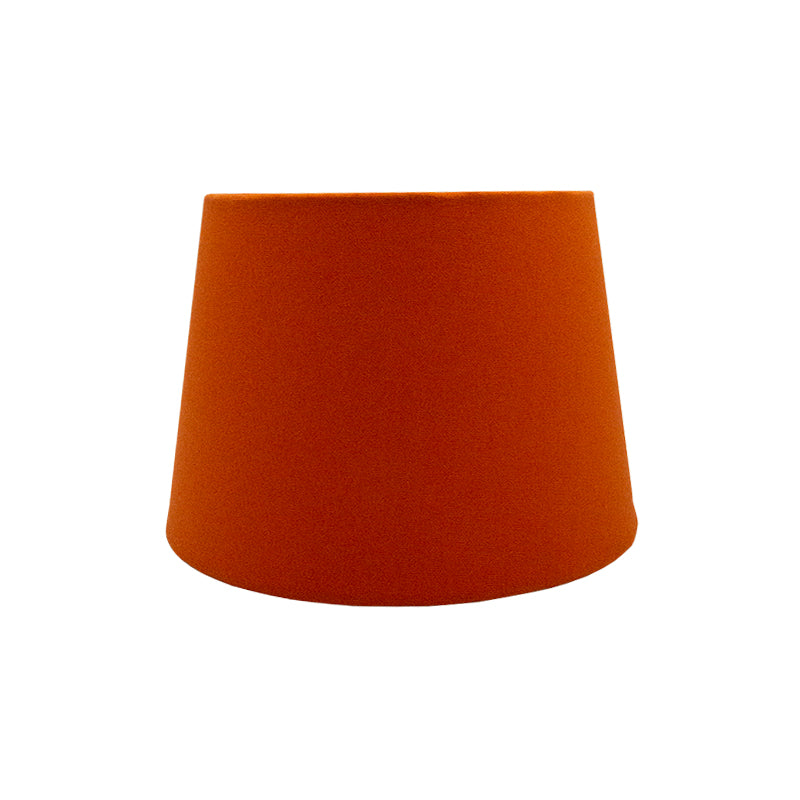 Bright Orange French Drum Lampshade