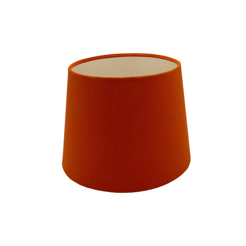 Bright Orange French Drum Lampshade