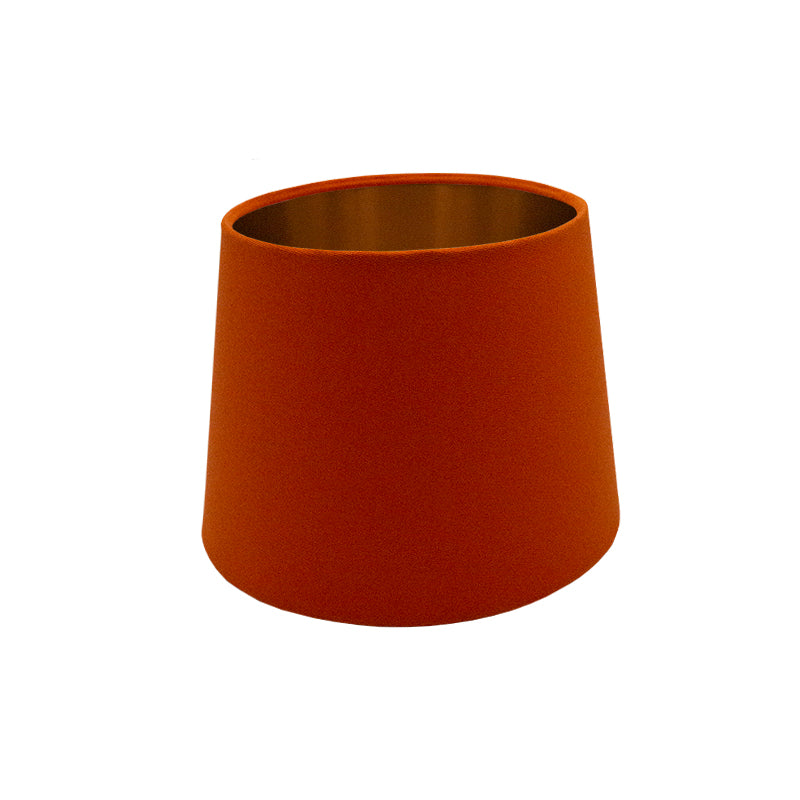 Bright Orange French Drum Lampshade