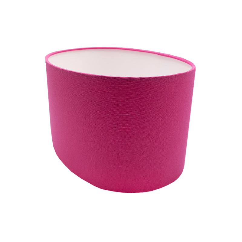 Sorbet Bright Pink Oval Lampshade