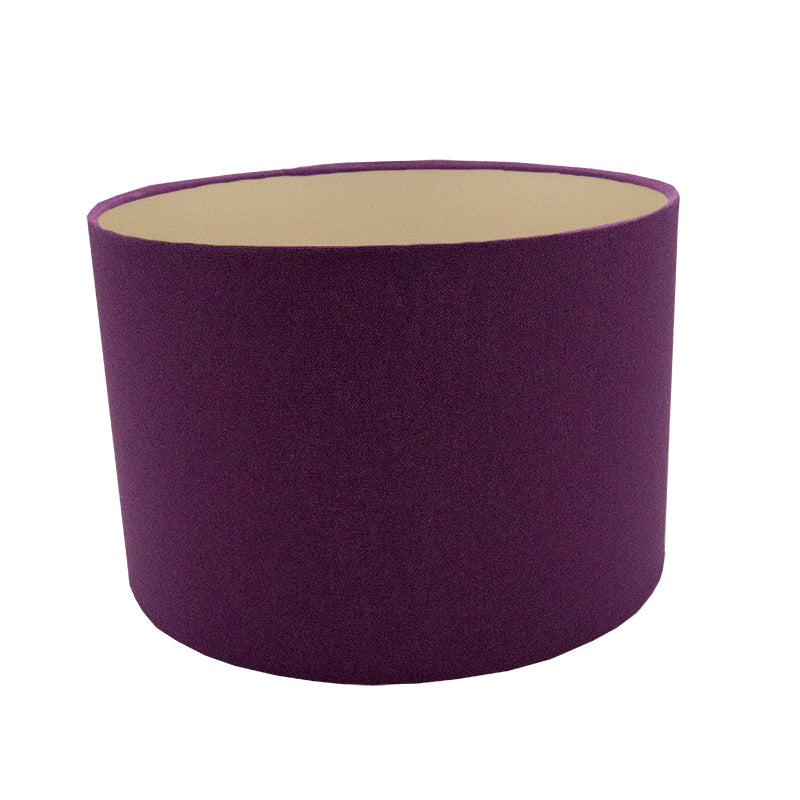 Bright Purple Drum Lampshade