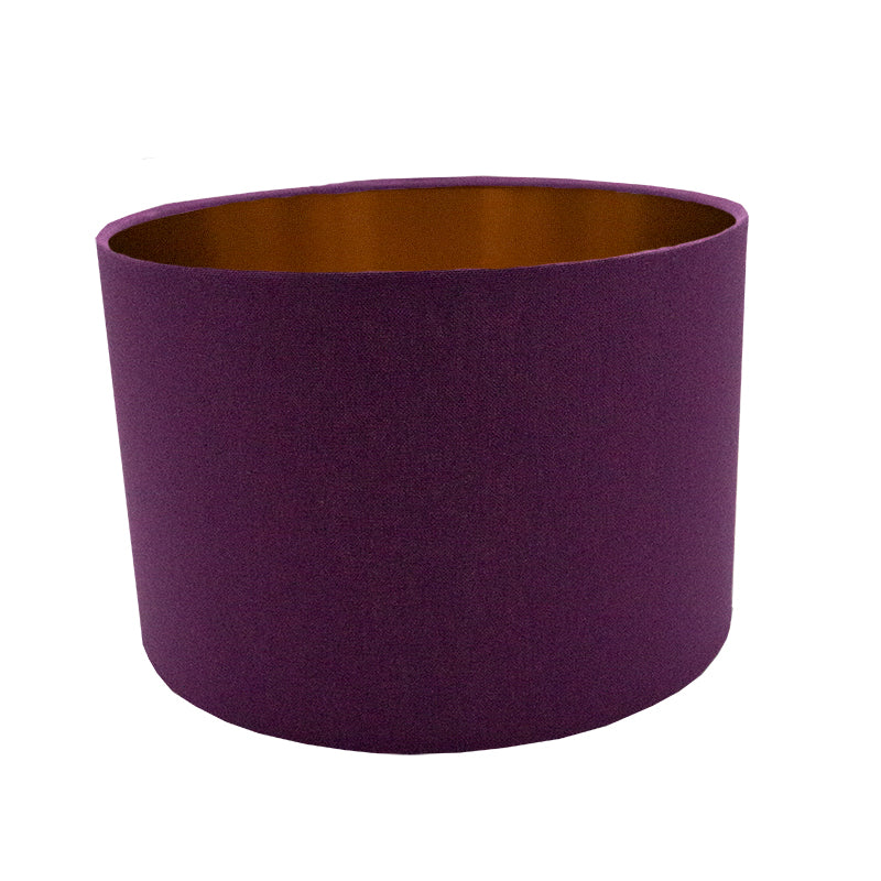 Bright Purple Drum Lampshade