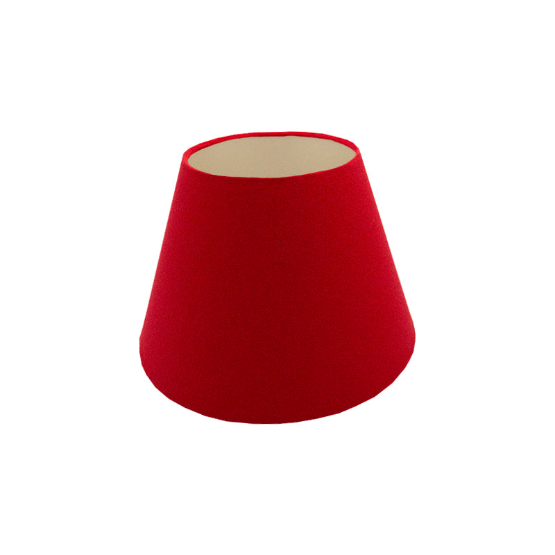 Bright Red Empire Lampshade