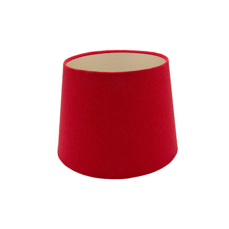 Bright Red French Drum Lampshade