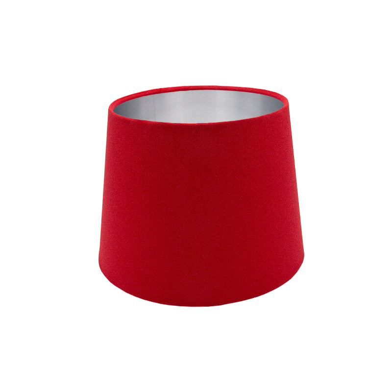 Bright Red French Drum Lampshade