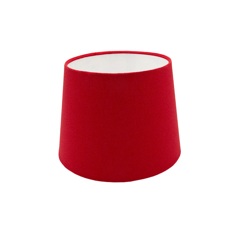 Bright Red French Drum Lampshade