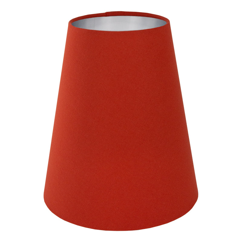 Burnt Orange Cotton Tall Empire Lampshade