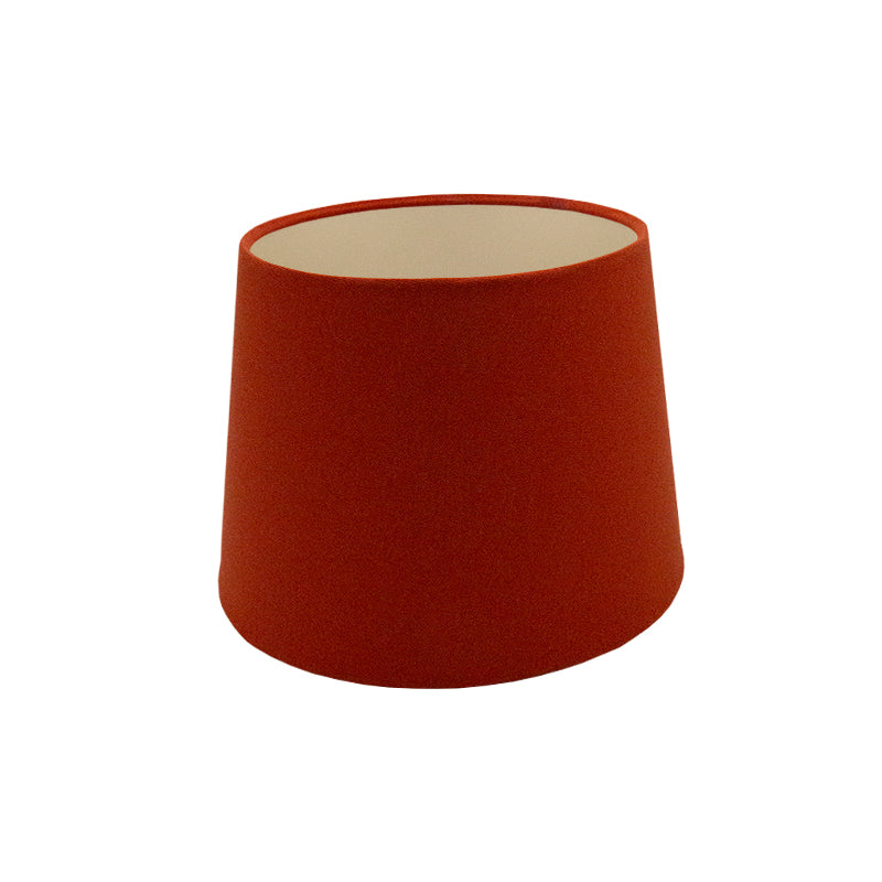 Burnt Orange French Drum Lampshade
