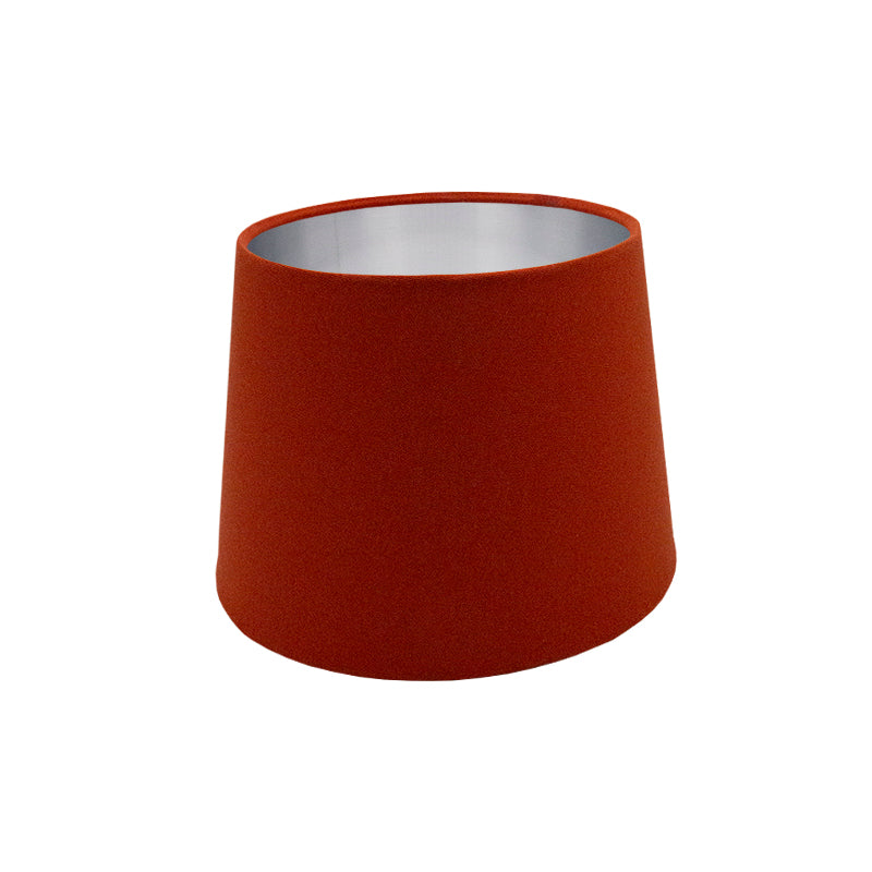 Burnt Orange French Drum Lampshade