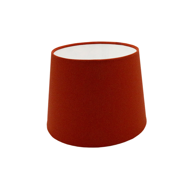 Burnt Orange French Drum Lampshade