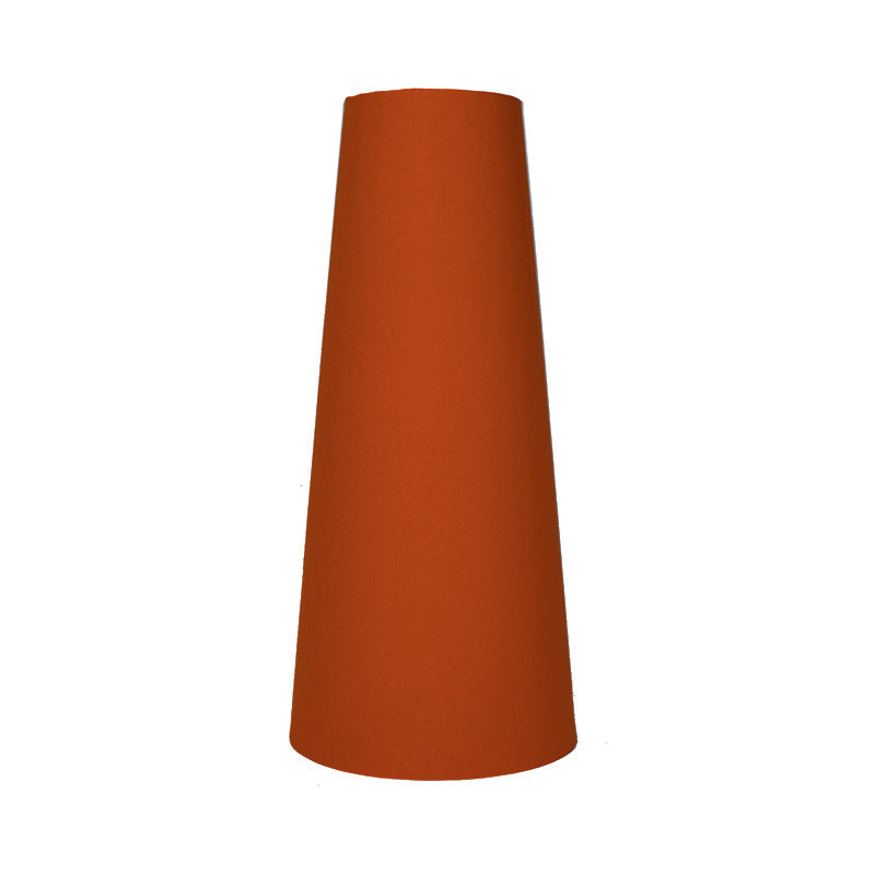 Burnt Orange Tall Tapered Lampshade