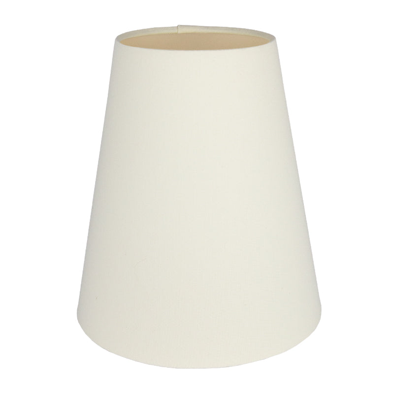 Cream Cotton Tall Empire Lampshade