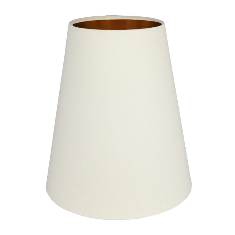Cream Cotton Tall Empire Lampshade