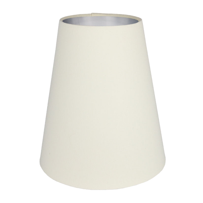 Cream Cotton Tall Empire Lampshade