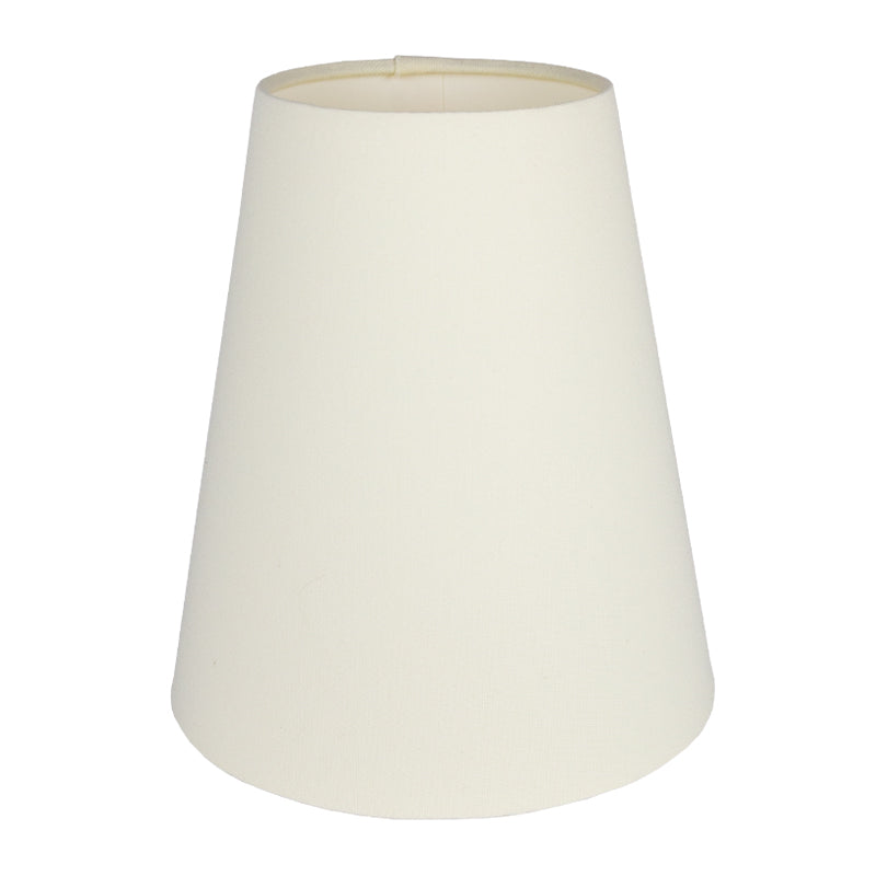 Cream Cotton Tall Empire Lampshade