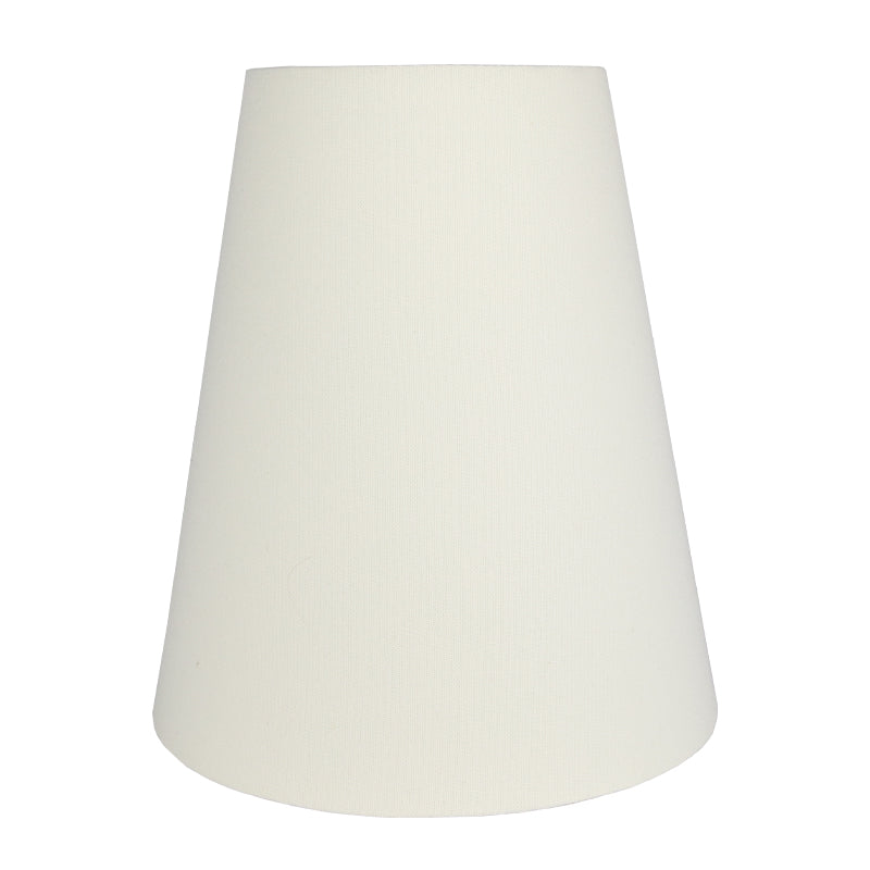 Cream Cotton Tall Empire Lampshade