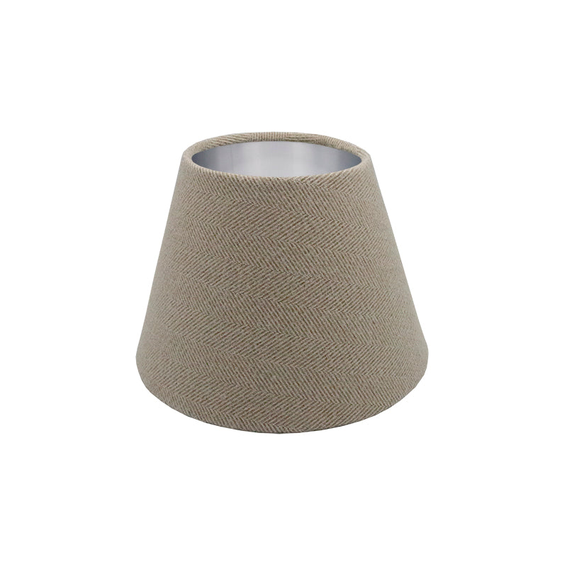Cream Herringbone Empire Lampshade