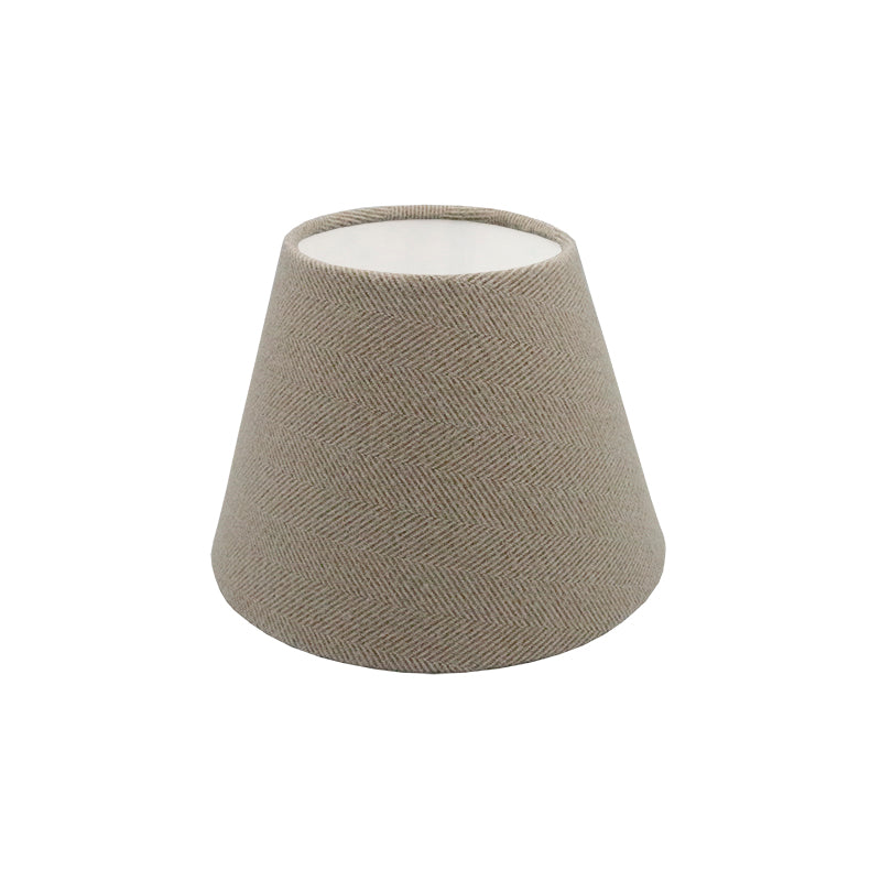 Cream Herringbone Empire Lampshade