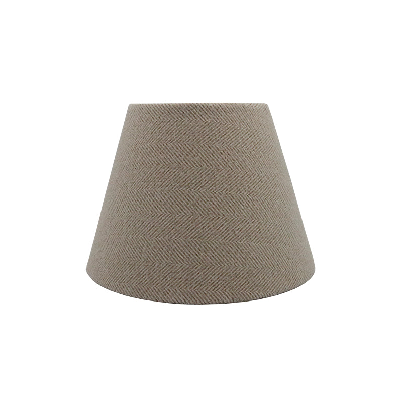 Cream Herringbone Empire Lampshade