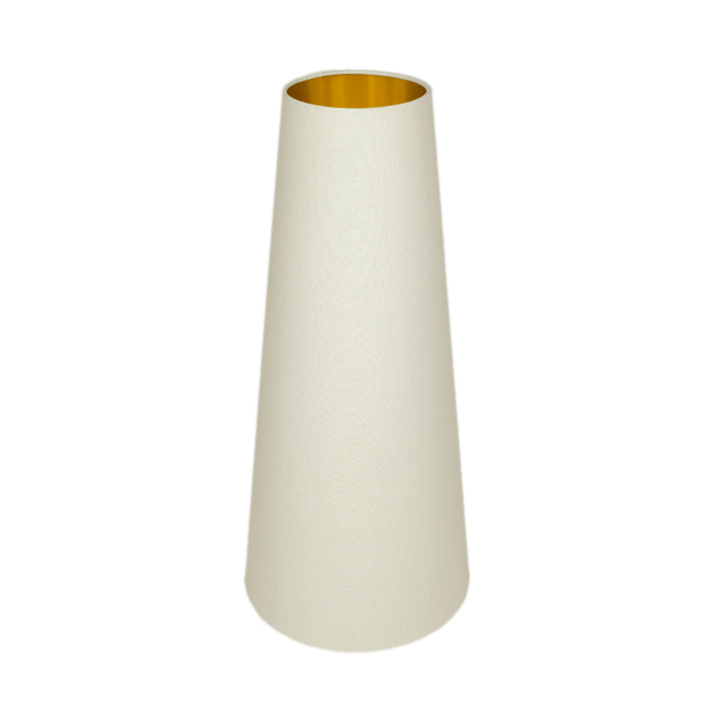 Cream Tall Tapered Lampshade