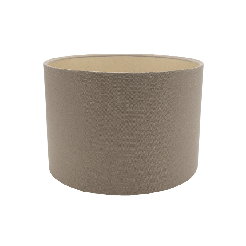 Dark Beige Drum Lampshade