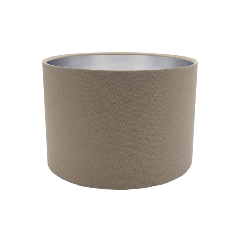 Dark Beige Drum Lampshade