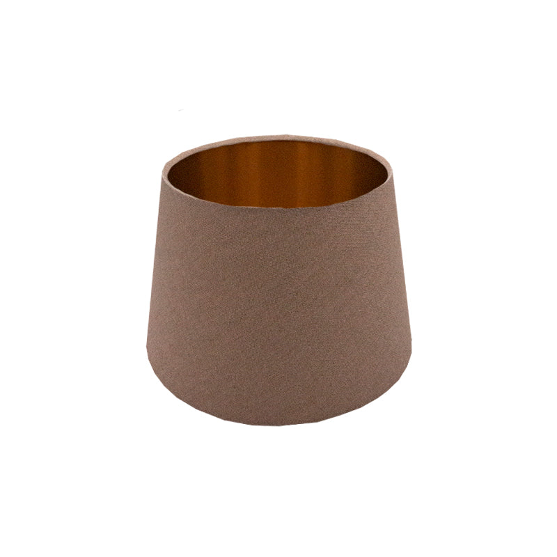 Dark Beige French Drum Lampshade