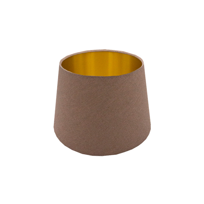Dark Beige French Drum Lampshade