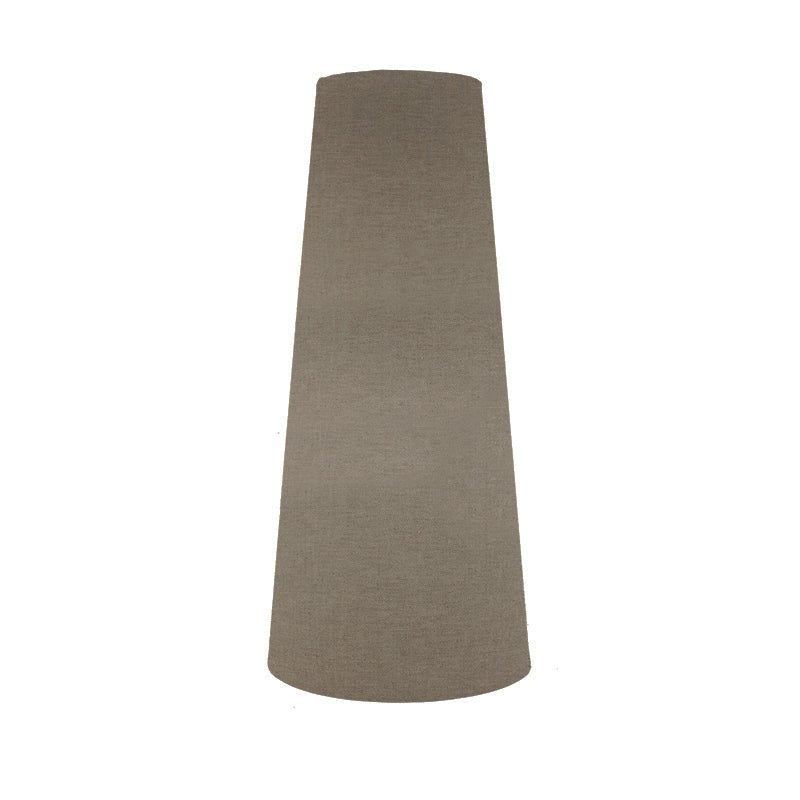 Dark Beige Tall Tapered Lampshade