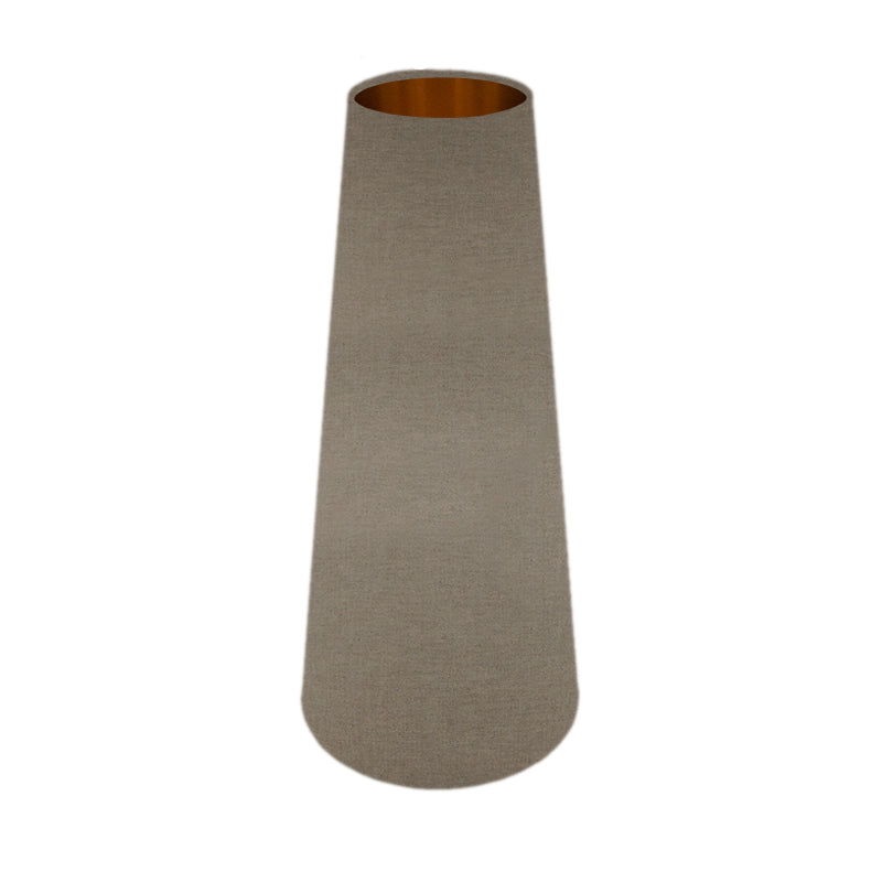 Dark Beige Tall Tapered Lampshade