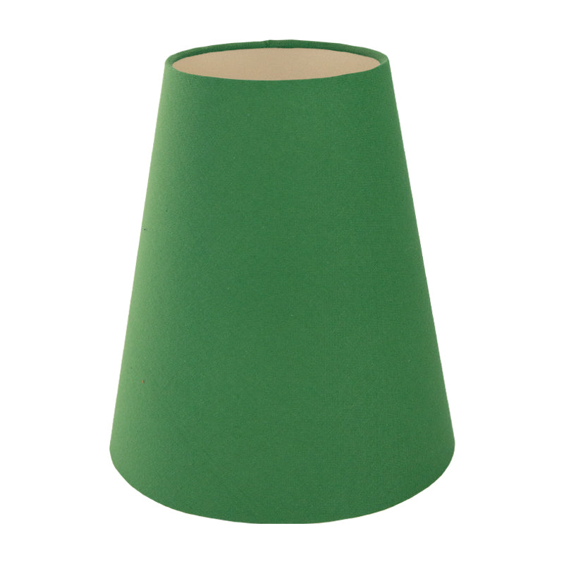 Dark Green Cotton Tall Empire Lampshade