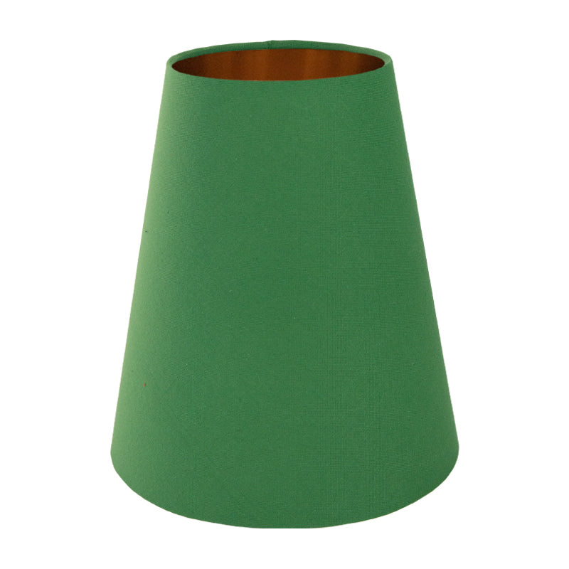 Dark Green Cotton Tall Empire Lampshade