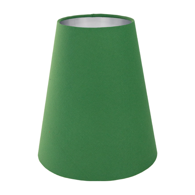 Dark Green Cotton Tall Empire Lampshade