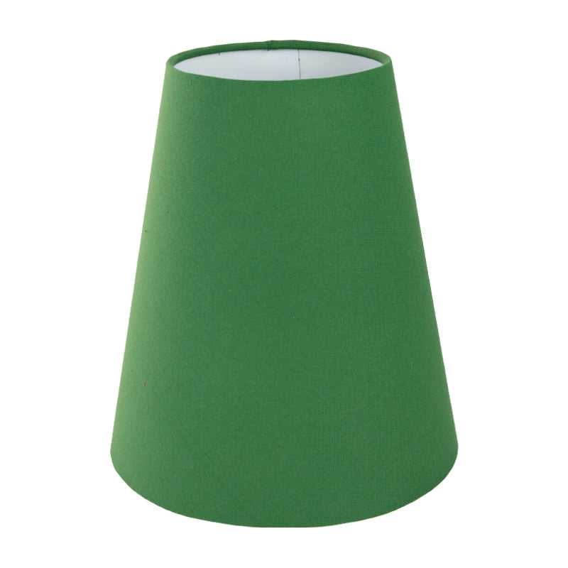 Dark Green Cotton Tall Empire Lampshade