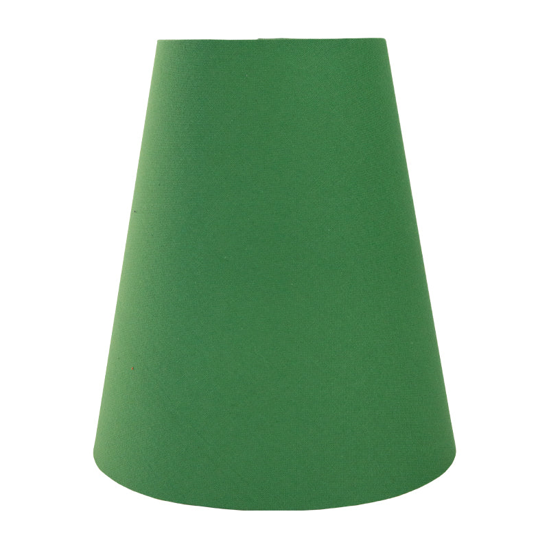 Dark Green Cotton Tall Empire Lampshade