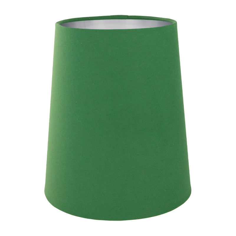 Dark Green Cotton Tall French Drum Lampshade