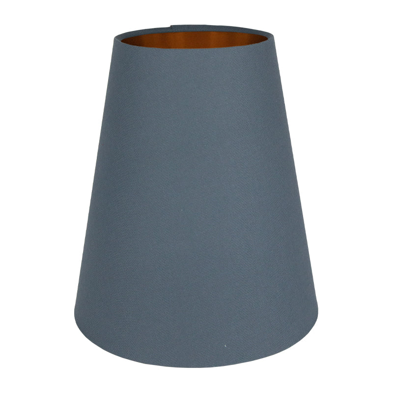 Dark Grey Cotton Tall Empire Lampshade