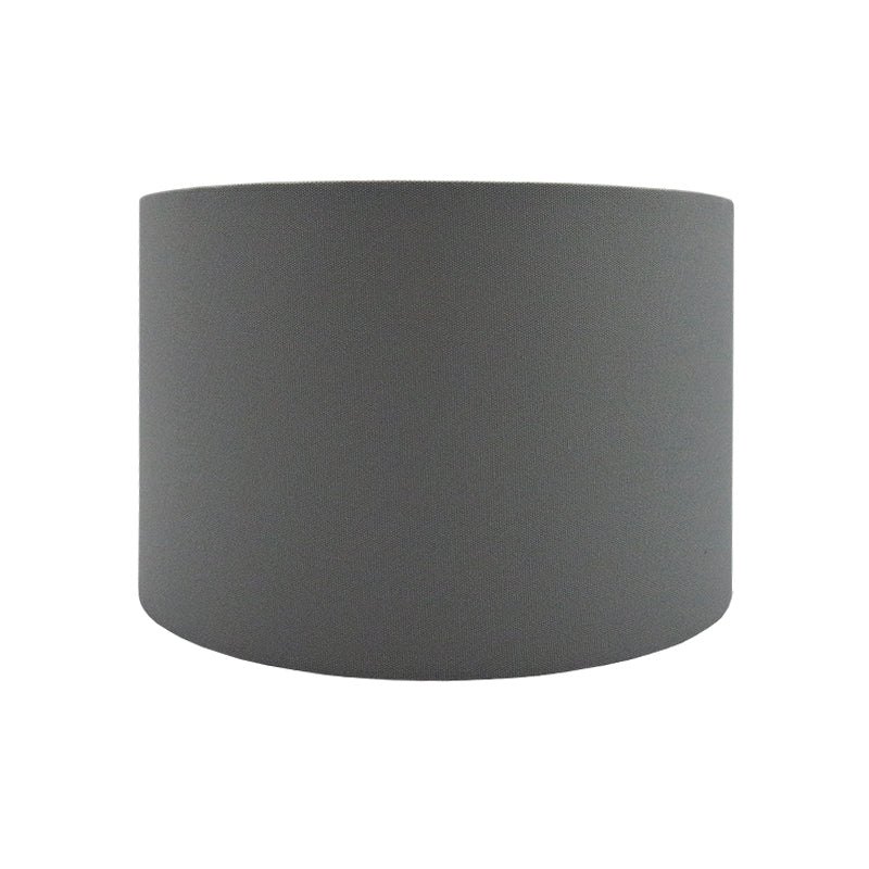 Dark Grey Drum Lampshade