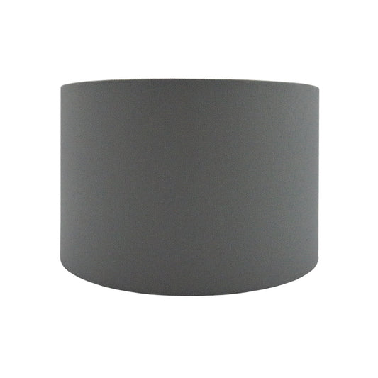 Dark Grey Drum Lampshade