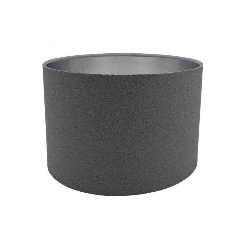 Dark Grey Drum Lampshade