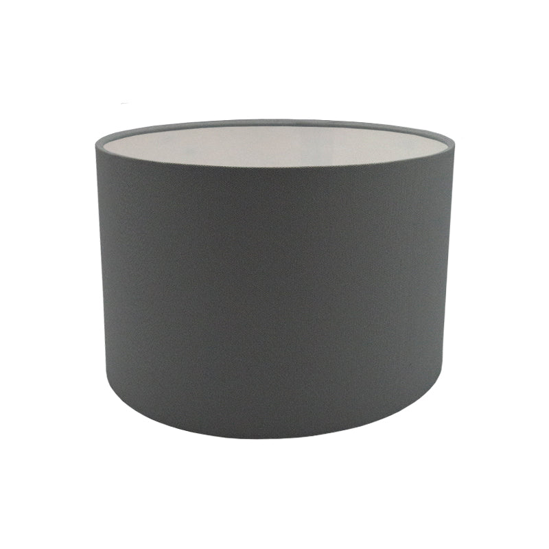Dark Grey Drum Lampshade