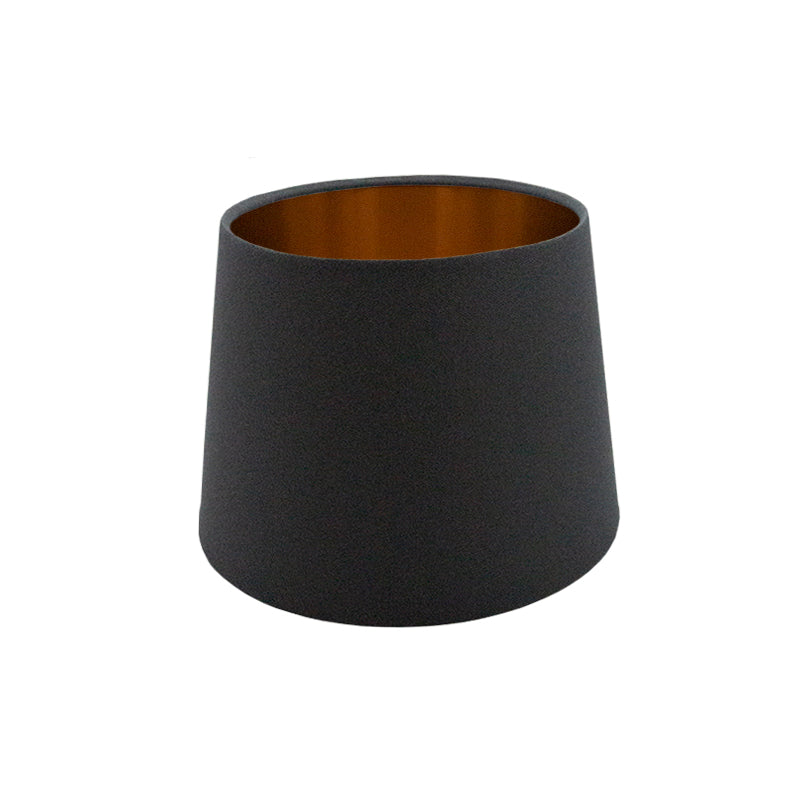 Dark Grey French Drum Lampshade