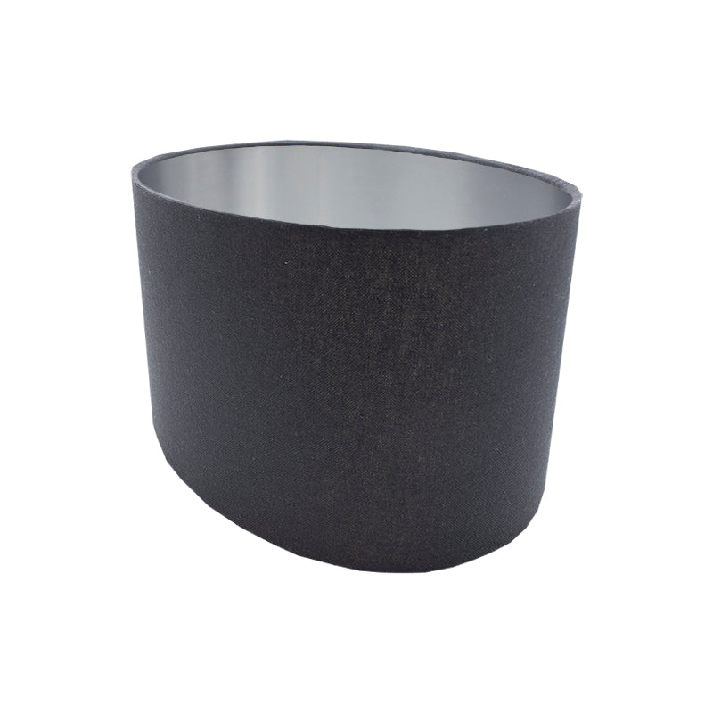 Dark Navy Blue Oval Lampshade