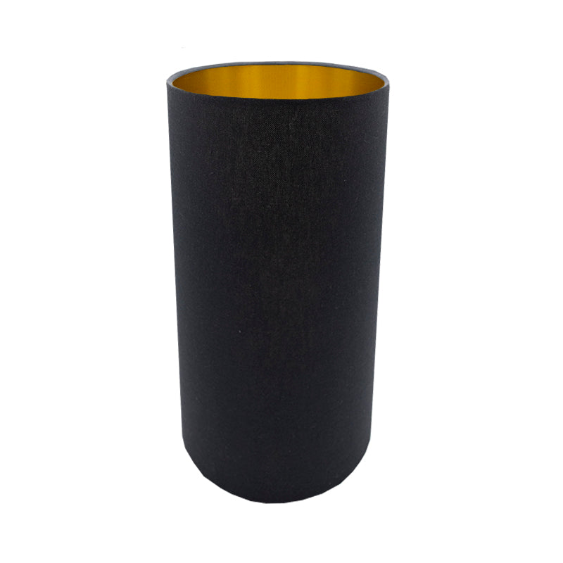 Dark Navy Blue Tall Drum Lampshade