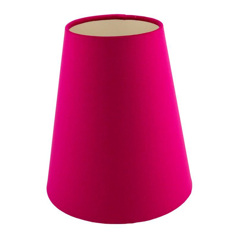 Fuchsia Pink Velvet Tall Empire Lampshade