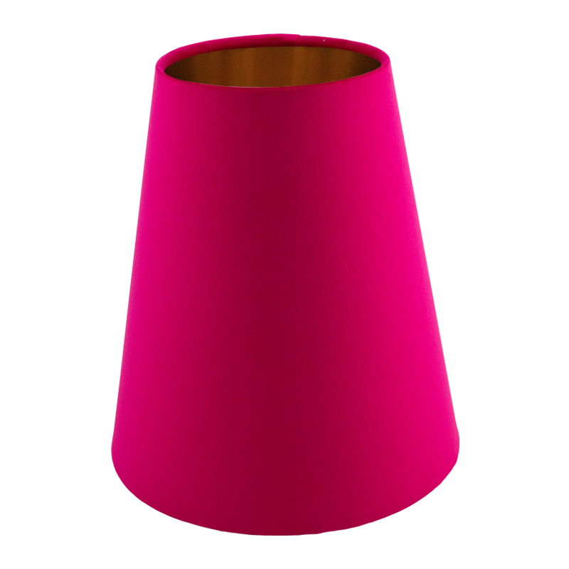 Fuchsia Pink Velvet Tall Empire Lampshade
